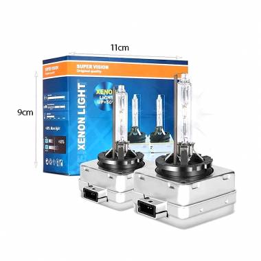Xenon Λάμπα αυτοκινήτου D3S 6000K 12V 2τμχ - Super Vision xenon light