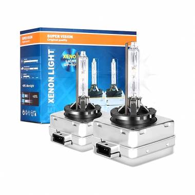 Xenon Λάμπα αυτοκινήτου D3S 6000K 12V 2τμχ - Super Vision xenon light