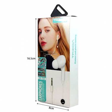 Treqa Ενσύρματα Ακουστικά EP-755 - Bass Earphones
