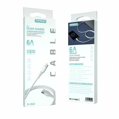 Treqa CA-8642 καλώδιο δεδομένων 1m USB σε IOS - Fast Charging Cable