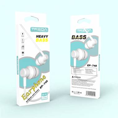 Treqa Ενσύρματα Ακουστικά EP-748 - Earphones