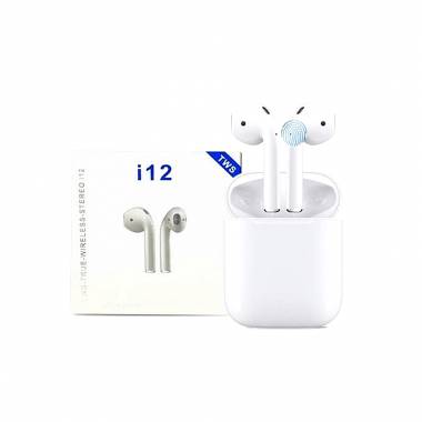 Ασύρματα Ακουστικά Earbuds Bluetooth v5 i12 - TWS Wireless Bluetooth Earphone
