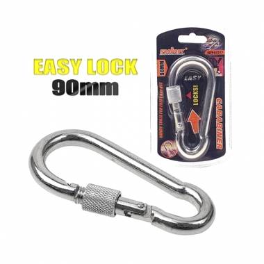 Horusdy SDY-97217 Γάντζος Ορειβατικός Ασφαλείας 90mm - Carabiner