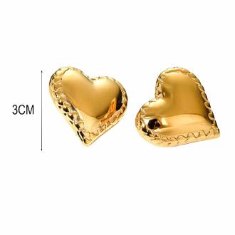 Γυναικεία Ατσάλινα Σκουλαρίκια  - Women's -Shaped Steel Earrings