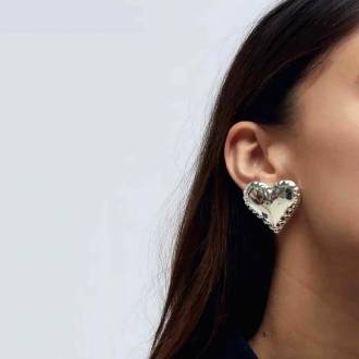Γυναικεία Ατσάλινα Σκουλαρίκια  - Women's -Shaped Steel Earrings