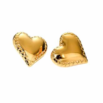 Γυναικεία Ατσάλινα Σκουλαρίκια  - Women's -Shaped Steel Earrings