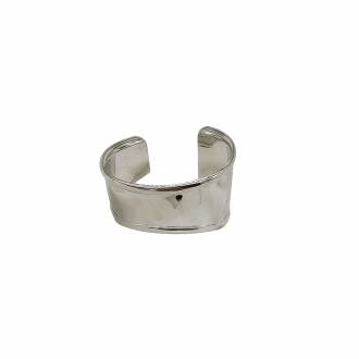 Γυναικείο Βραχιόλι  Χειροπέδα Ασημί-Women's Handcuff Bracelet Silver