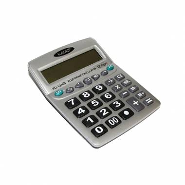 Αριθμομηχανή 12 Ψηφίων με Μεγάλη Οθόνη KD-1048B