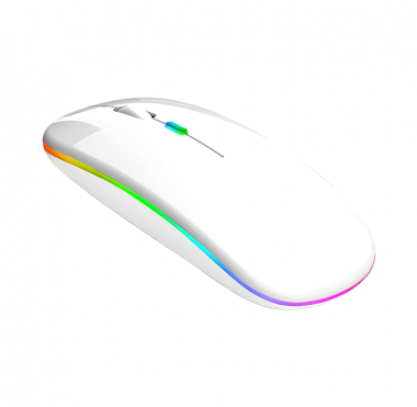 Ασύρματο Ποντίκι RGB 8LED με Usb