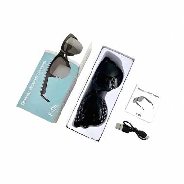 Γυαλιά Ηλίου με Ενσωματωμένα Ακουστικά V5.3 Hands-Free F-06 - Glasses Wireless Headset