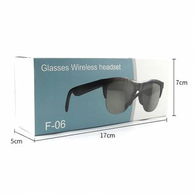 Γυαλιά Ηλίου με Ενσωματωμένα Ακουστικά V5.3 Hands-Free F-06 - Glasses Wireless Headset