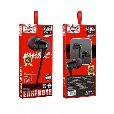 Wisdomup Ενσύρματα ακουστικά EJ-11 - Earphones