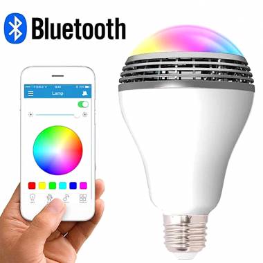 Έξυπνη Λάμπα LED RGB Bluetooth Speaker Ηχείο