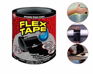 Aδιάβροχη μονωτική ταινία Flex Tape - 10cm x 1,5m