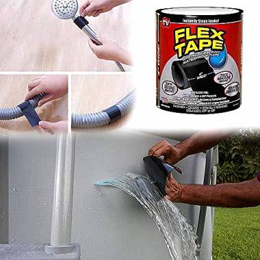 Aδιάβροχη μονωτική ταινία Flex Tape - 10cm x 1,5m