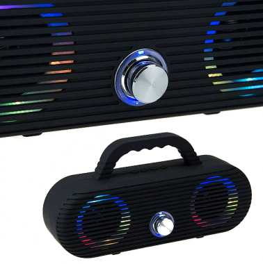 Φορητό Ηχείο Bluetooth RGB Ράδιο USB AUX SD CARD 10W