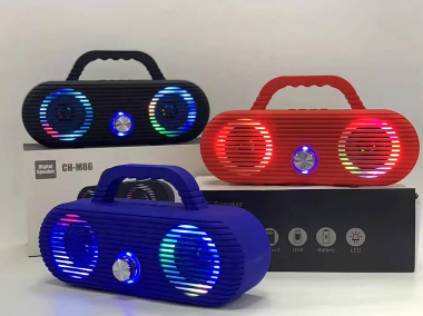 Φορητό Ηχείο Bluetooth RGB Ράδιο USB AUX SD CARD 10W