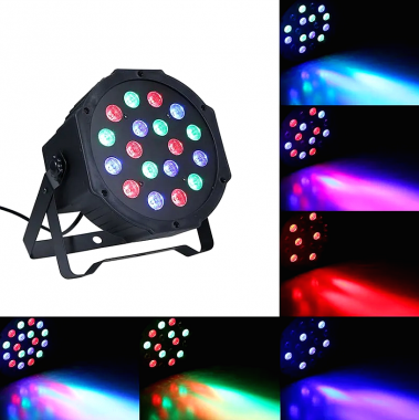 Φωτορυθμικό LED Disco 18 RGB