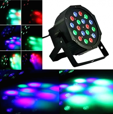 Φωτορυθμικό LED Disco 18 RGB