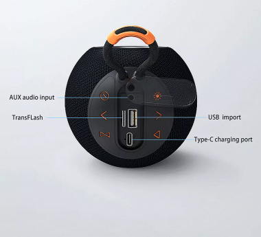 Hopestar H52 Αδιάβροχο Ηχείο Bluetooth 5W με Ραδιόφωνο Μαύρο