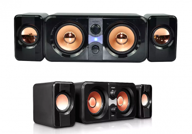 Ηχεία Υπολογιστή 2.1 με Ισχύ 2x3w HIFI Stereo