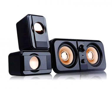 Ηχεία Υπολογιστή 2.1 με Ισχύ 2x3w HIFI Stereo