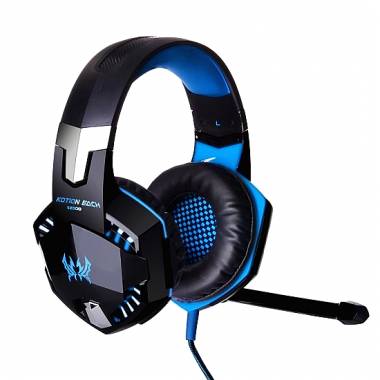 Ενσύρματα Ακουστικά Gaming με Ήχο Surround Μικρόφωνο Ακύρωσης Θορύβου και Led Φωτισμό G2000