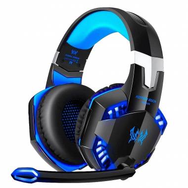 Ενσύρματα Ακουστικά Gaming με Ήχο Surround Μικρόφωνο Ακύρωσης Θορύβου και Led Φωτισμό G2000