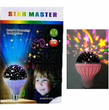 Λάμπα Προβολέας Αστεριών Star Master 6W