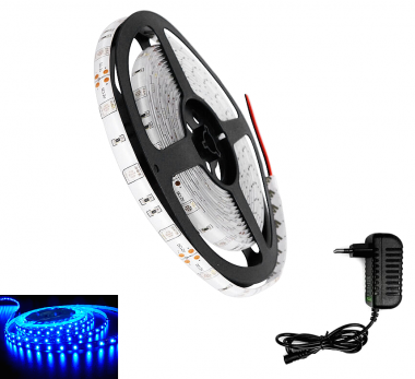 Ταινία LED 5 Μέτρων Μπλε LED 5050 SMD