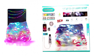 Led Ταινία RGB 10m Αδιάβροχη USB Bluetooth AB-Z1069