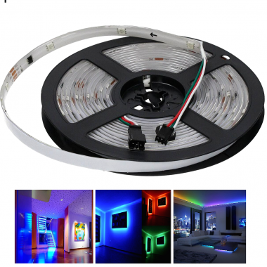 Led Ταινία RGB 5m SMD 5050 14W με Κοντρόλ
