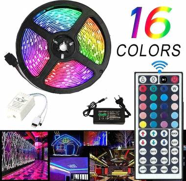 Αδιάβροχη Led Ταινία RGB 5m SMD 5050 15W με Κοντρόλ