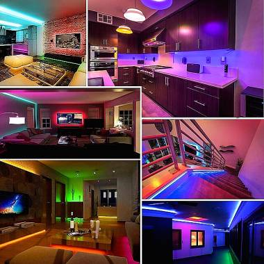 Led Ταινία RGB 10m (5mx2) SMD 5050 με Κοντρόλ