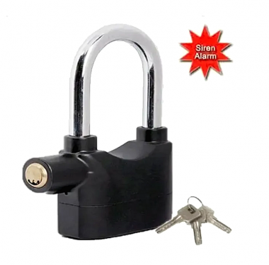 Λουκέτο Ασφαλείας με Συναγερμό 110DB 13cm