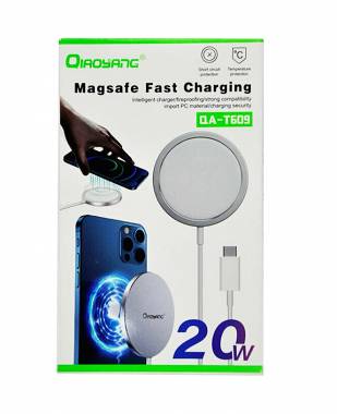 Ασύρματος Φορτιστής Magsafe 20W Λευκός QA-T609 για IPHONE