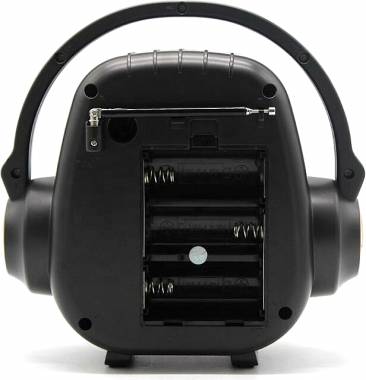 Επαναφορτιζόμενο Ραδιόφωνο Bluetooth USB, SD Σκούρο Καφέ M-179BT