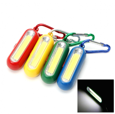 Mini Led Φακός Μπρελόκ με Γάντζο σε 4 χρώματα