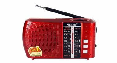 Μίνι Φορητό Ράδιο Fm Am Ασύρματο με Usb/Tf & Bluetooth