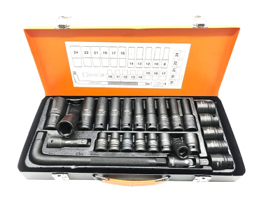 Σετ Καρυδάκια 27τεμ. 1/2″ – Impact socket set