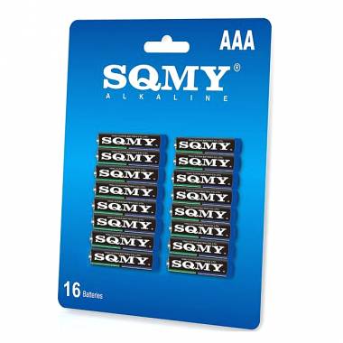 SQMY Αλκαλικές Μπαταρία AAA 1.5V 14τμχ