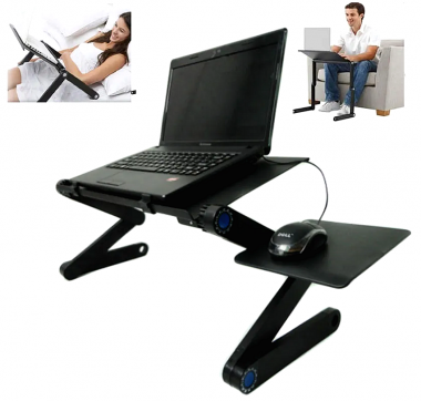Τραπέζι Υπολογιστή Πτυσσόμενο με Mousepad