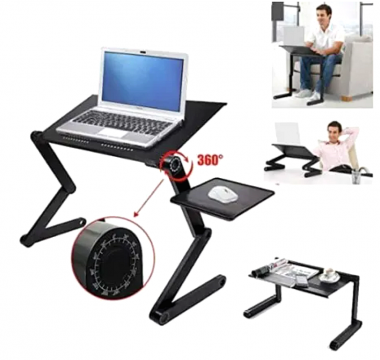 Τραπέζι Υπολογιστή Πτυσσόμενο με Mousepad