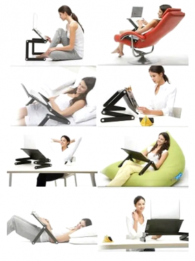 Τραπέζι Υπολογιστή Πτυσσόμενο με Mousepad