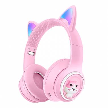 Ασύρματα Ακουστικά με Αυτιά 5.3V AKZ01 - Wireless Cuter Headphones