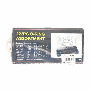 Σετ Λαστιχάκια Ο-ring 222τμχ - O-ring assortment 222pcs