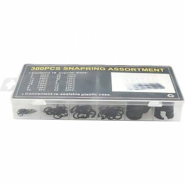 Ασφάλειες SNAP RING σετ 300 τεμαχίων - Snapring assortment 300pcs