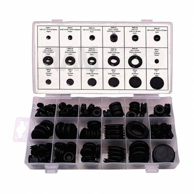 0 -RING ροδέλες & τάπες σετ 125 τεμαχίων - Grommet assortment