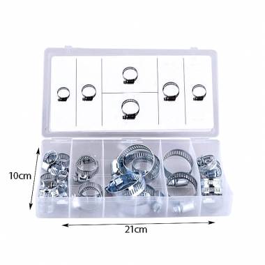Σφιγκτήρες Inox σε 6 Μεγέθη 26τμχ- Hose Clip Assortment 26pc