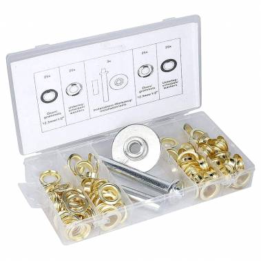 Σετ Μπουντούζια για Άνοιγμα Οπών 103τμχ - Gromment Kit With Tool 103